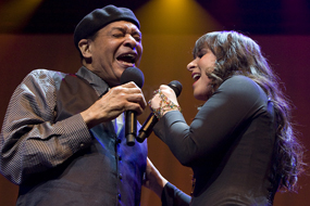 Al Jarreau & Trijntje Oosterhuis (foto: Cees van de Ven)