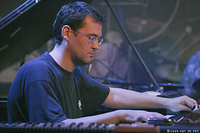 Cor Fuhler, een van de optredende improvisatoren tijdens het dOeK Festival 2008 (foto: Cees van de Ven)