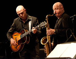 Martijn van Iterson & Don Menza (foto: Maarten Jan Rieder)