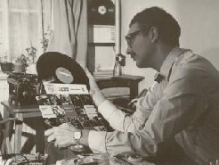 Michiel de Ruyter in december 1957 (foto: Wouter van Gool, website NJA)